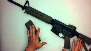 MajorPandemiccom  DTI Delton AR15M4 556 MidLength Rifle Review DTI15 [upl. by Sairahcaz]