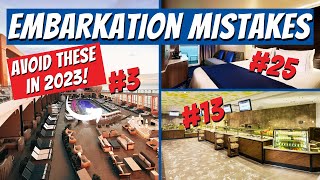 31 Cruise Embarkation Day Mistakes You Can Easily Avoid [upl. by Perni]