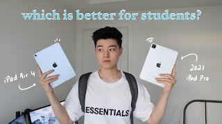 iPad Air 4 vs iPad Pro 2021 Student Edition [upl. by Savvas]