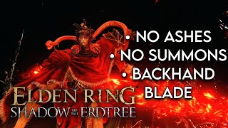 Elden Ring DLC  MESSMER Boss Fight Backhand Blade Bleed [upl. by Eidak]