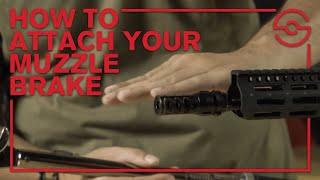 How To Time a Muzzle Device [upl. by Bozuwa]