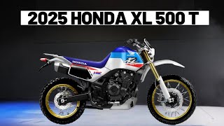 2025 NEW HONDA XL 500 LAUNCHING SOON  BASE OF TRANSALP [upl. by Nelleyram16]