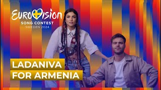 Ladaniva for Armenia 🇦🇲  Eurovision 2024 [upl. by Adehsor]