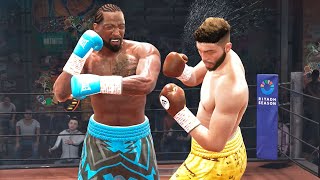 Undisputed Career Mode Creating a KNOCKOUT BOXER on Console [upl. by Ecnarrot]