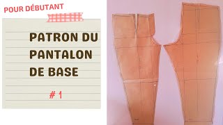 PATRON DU PANTALON DE BASE LA PRISE DES MESURES [upl. by Vento]