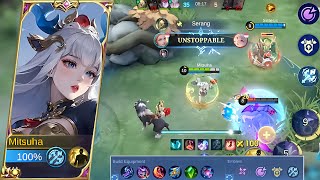 ODETTE TRY NEW BEST BUILD IN SOLO RANKED MOBILE LEGEND [upl. by Oringa]