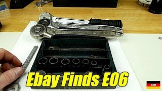 Ebay Finds E06 Dowidat Spanner Elora Ratchets Rahsol Ratchet Set [upl. by Inaffyt]