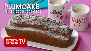 PLUMCAKE AL CIOCCOLATO di Benedetta Rossi  Ricetta TV Fatto in Casa per Voi [upl. by Aiciram]