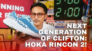 Rincon 2 Penerus Hoka Clifton   Review Sepatu Lari Indonesia [upl. by Airda]