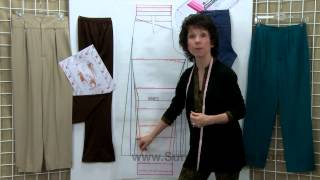 How to Pants Pattern Designing Tutorial [upl. by Iand]