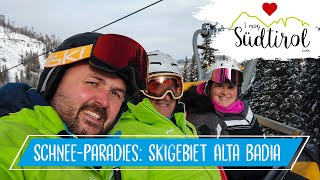 Südtirols SchneeParadies❄️ Erlebe das Skifahren in Alta Badia im Dolomiti Superski ❤️ [upl. by Muhcon506]