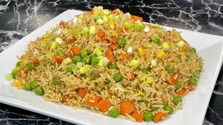 Passez moins de temps en cuisine avec cette recette de Riz Cantonais 🍛DîNER EN 15 MIN [upl. by Ahgiel88]