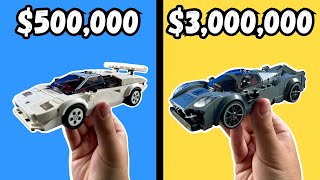 I Built Expensive Cars In Lego [upl. by Amlus566]