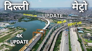 DELHI METRO Update  rslive  4K [upl. by Aser]