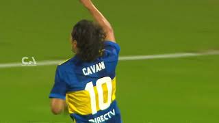 Gol de Edinson Cavani Boca 2  Central Norte 0 32avos Duodécima edición [upl. by Let]