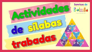 Actividades de sílabas trabadas [upl. by Ofella]