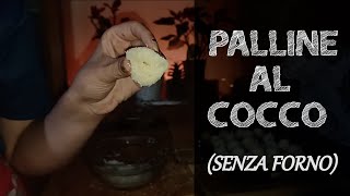 Palline al COCCO senza COTTURA 🥥 Pronte in 10 MINUTI [upl. by Vez]