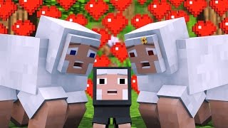 Sheep Life  Minecraft Animation [upl. by Gray905]