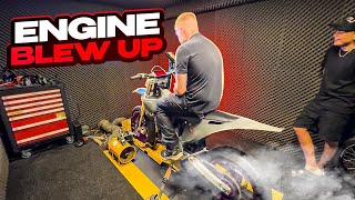 Stark Varg Engine Blows Up On The Dyno [upl. by Iong]