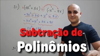 Subtração de monômios e polinômios  Parte 1 [upl. by Rehsu415]