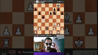 BULLET 30 seg ⚡⚡ EXTREMÍSIMO❗😳 chess ajedrez [upl. by Tina526]