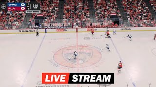 Winnipeg Jets vs Florida Panthers LIVE 🔴  NHL Hockey Action  Full Game Stream NHL GAMEPLAY [upl. by Edwina911]