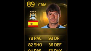 FIFA 15 SIF DAVID SILVA 89 Player Review amp In Game Stats Ultimate Team [upl. by Fisch229]