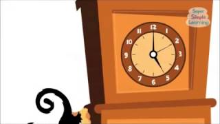 Hickory Dickory Dock repeated [upl. by Ayian]