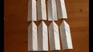 How To Make Paper 3d Snow Flake  origami [upl. by Heringer191]