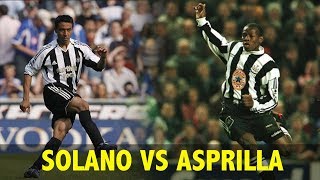 Nolberto Solano vs Faustino Asprilla ¿quién brilló más en New Castle [upl. by Nairde432]