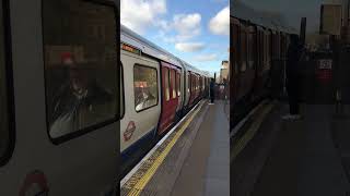 S8 Stock Metropolitan Line train arriving at Rayners Lane for Aldgate [upl. by Phillada]