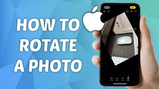 How to Rotate A Photo on iPhone [upl. by Roley]