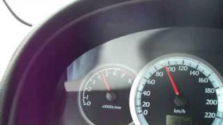 Chevrolet Lacetti 16 0100 kmh acceleration [upl. by Chitkara]