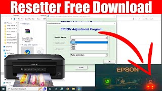 Epson Adjustment Program Reset Software Download [upl. by Braswell]