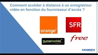 Comment accéder à distance à un enregistreur vidéo en fonction du fournisseur daccès internet [upl. by Aihsekin]