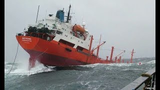 Top 10 ships in storm Giant Monster Waves You Need To See [upl. by Rehpretsirhc]