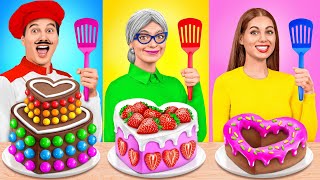 Défi De Cuisine Moi vs GrandMère  Gadgets de Cuisine et Astuces Parentales par Mega DO Challenge [upl. by Maletta]