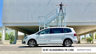 Seat Alhambra FRLine TDI 4Drive 2020 Van im Review Test Fahrbericht [upl. by Rede]