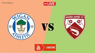 🔴LIVE  Wigan Athletic VS Morecambe  Football League Trophy  Football 2024 FULL MATCH [upl. by Anitsud]