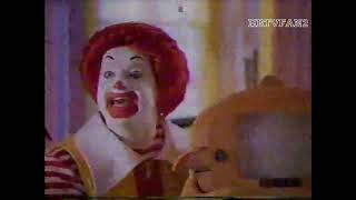 1996 McDonalds Commercial Redecorating with Ronald McDonald [upl. by Angeli]