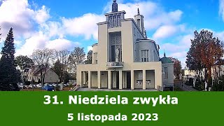 0511 g1000 31 Niedziela zwykła  Msza święta na żywo  NIEPOKALANÓW – bazylika [upl. by Nira]