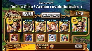 Garp challenge  Revolutionary army PSY Easy with Team Roger One Piece Treasure Cruise [upl. by Suez]