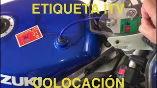 Colocación correcta de tarjeta V9 de itv en motos y método de colocación [upl. by Irpac]