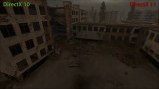 STALKER Call of Pripyat  DirectX 10 vs DirectX 11 [upl. by Dunseath]