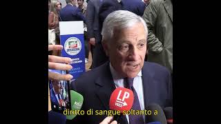 TAJANI LANCIA ANCHE LO IUS ITALIAE  quotCOMBATTERE LIMMIGRAZIONE ILLEGALEquot [upl. by Yrol]