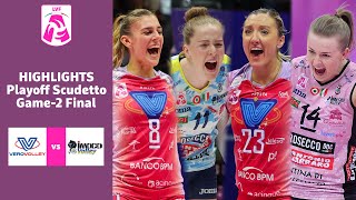 Milano  Conegliano  Highlights  Match 2 Final Scudetto  Lega Volley Femminile 202223 [upl. by Akinek]