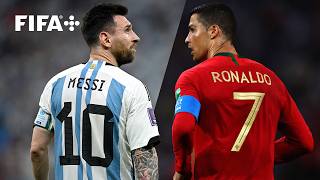 The BEST FIFA World Cup Free Kick Goals Featuring Messi amp Ronaldo [upl. by Arrahs248]