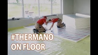 How to install Thermano insulation boards on floors [upl. by Chally]