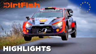 Neuville Steals First  WRC Central European Rally 2023 Saturday Morning Highlights [upl. by Giesser]