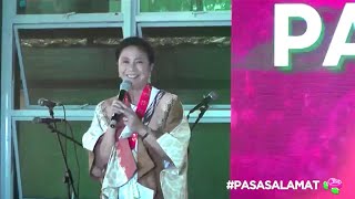 Leni Robredo quotPASASALAMAT 2024quot San Pedro LAGUNA Full Video [upl. by Acirtap677]